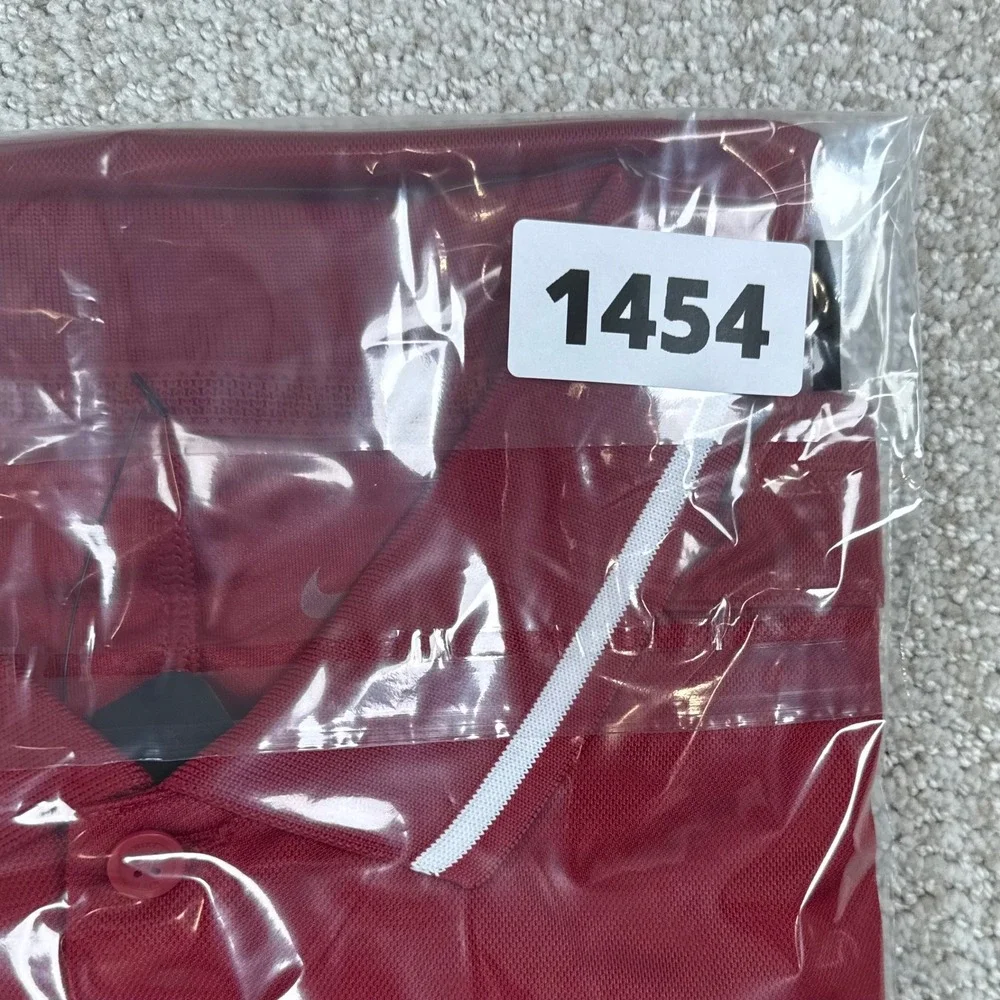 NEW Nike Dri-Fit Mens Medium Alabama Crimson Tide On Field Golf Polo Shirt